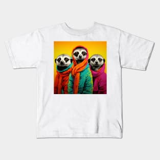 Hipster Meerkats 1 Kids T-Shirt